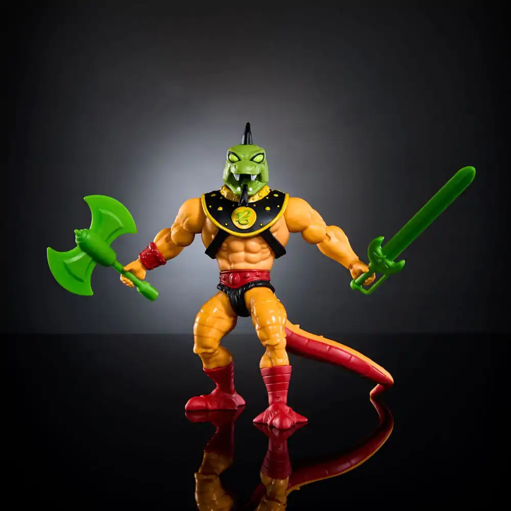 Masters of the Universe Origins Snake Men: Reptilax akciófigura 14 cm termékfotó