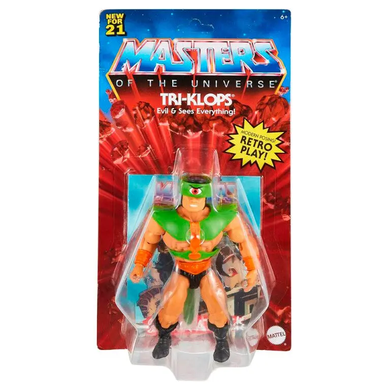 Masters of the Universe Origins Triclops figura 14cm termékfotó