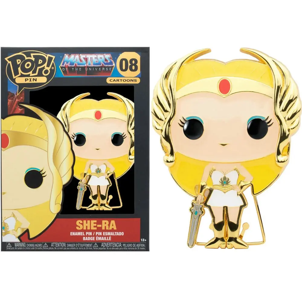 Masters of the Universe POP! Enamel Pin She-Ra kitűző 10 cm termékfotó