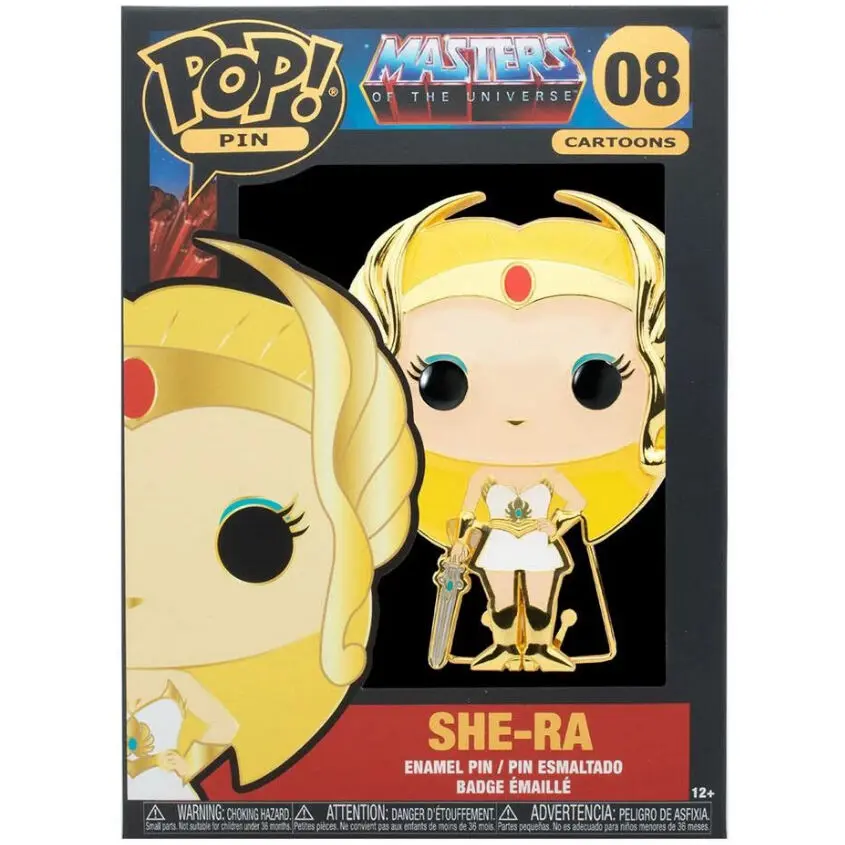 Masters of the Universe POP! Enamel Pin She-Ra kitűző 10 cm termékfotó