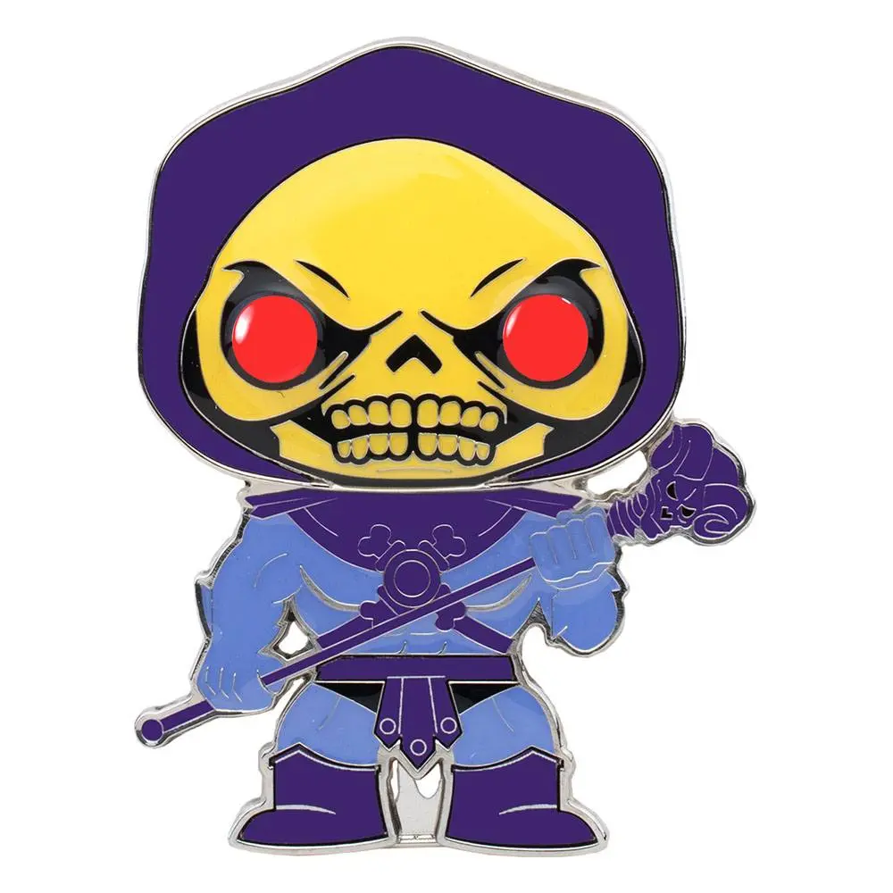 Masters of the Universe POP! Enamel Pin Skeletor kitűző 10 cm termékfotó