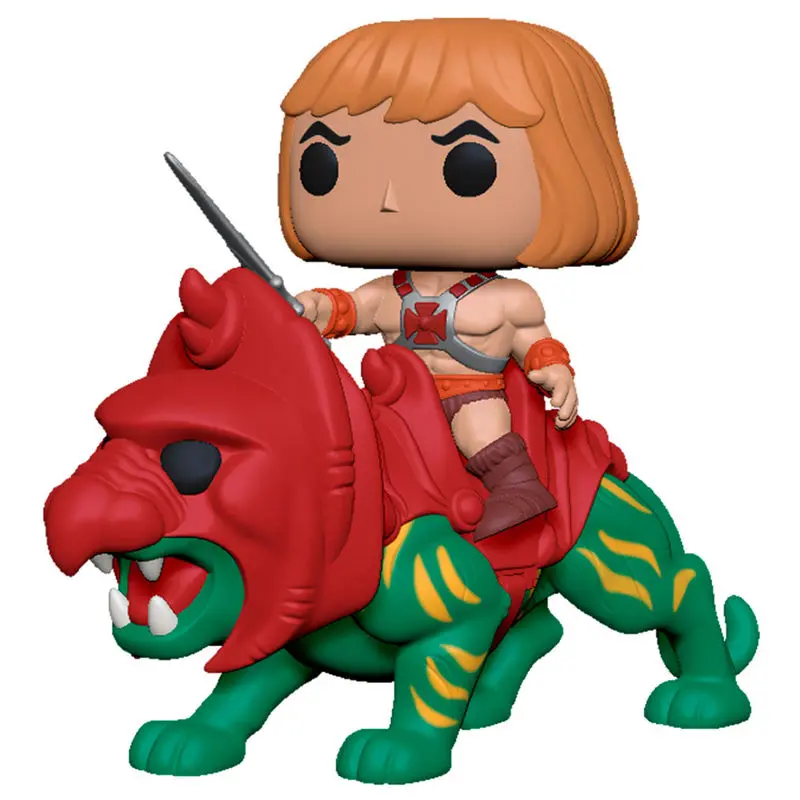 Masters of the Universe POP! Rides Vinyl figura He-Man on Battle Cat 18 cm termékfotó