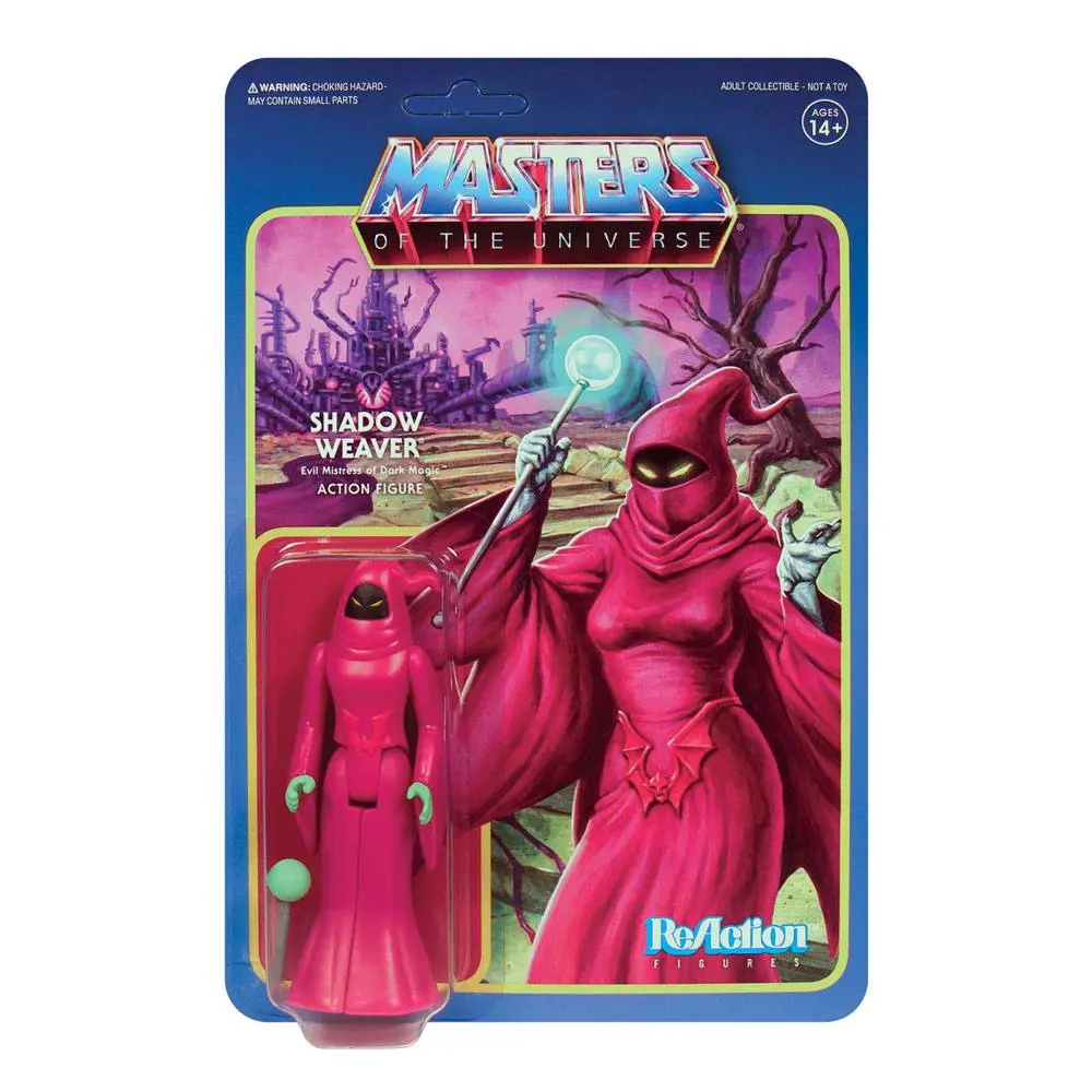 Masters of the Universe ReAction akciófigura Wave 5 Shadow Weaver 10 cm termékfotó
