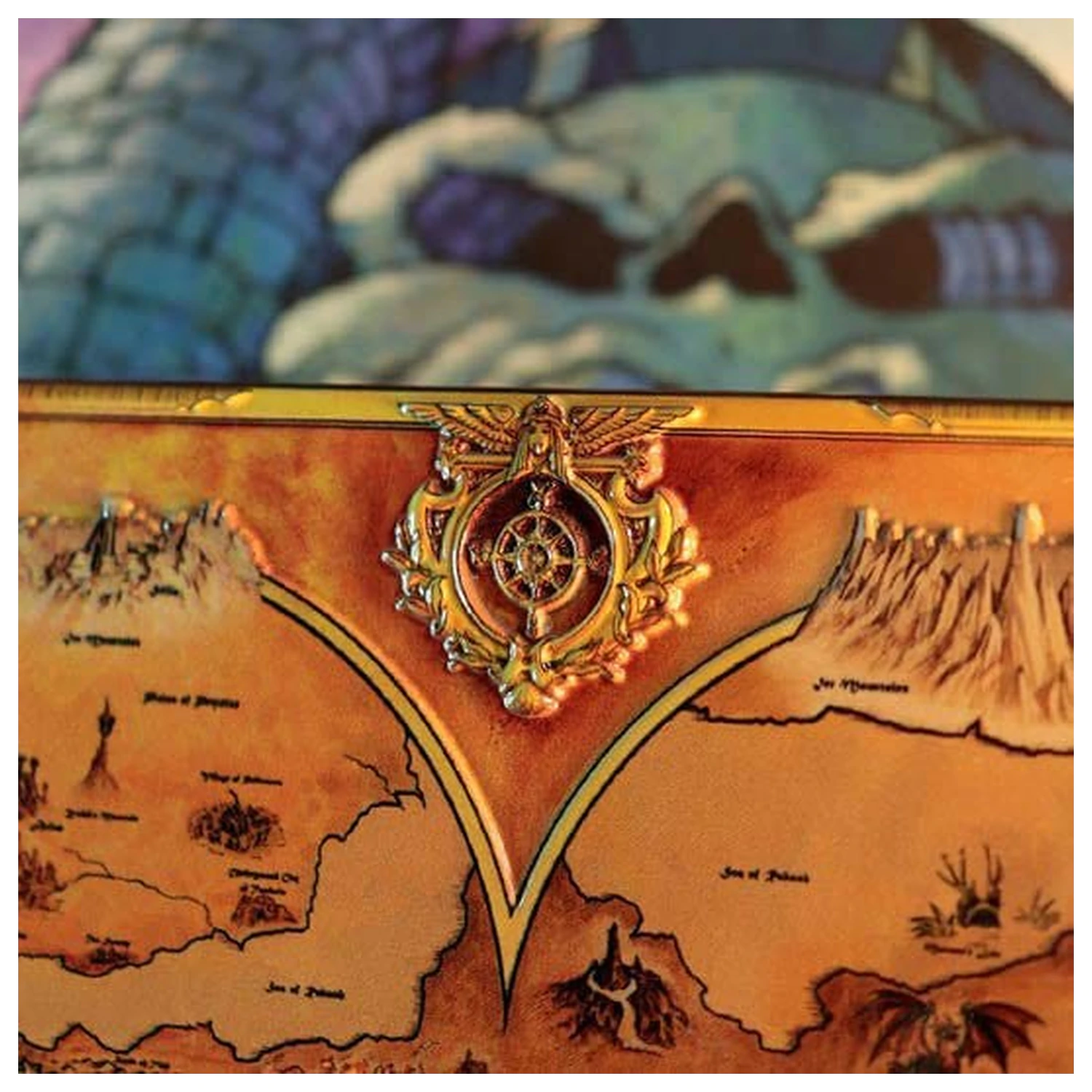 Masters of the Universe replika Metal Map of Eternia Limitált kiadás 10 x 15 cm termékfotó