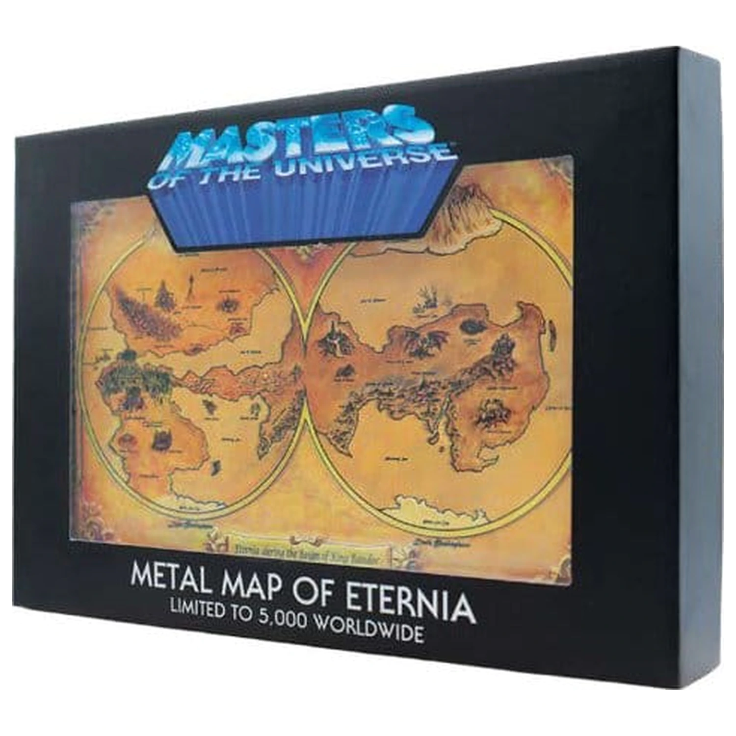 Masters of the Universe replika Metal Map of Eternia Limitált kiadás 10 x 15 cm termékfotó
