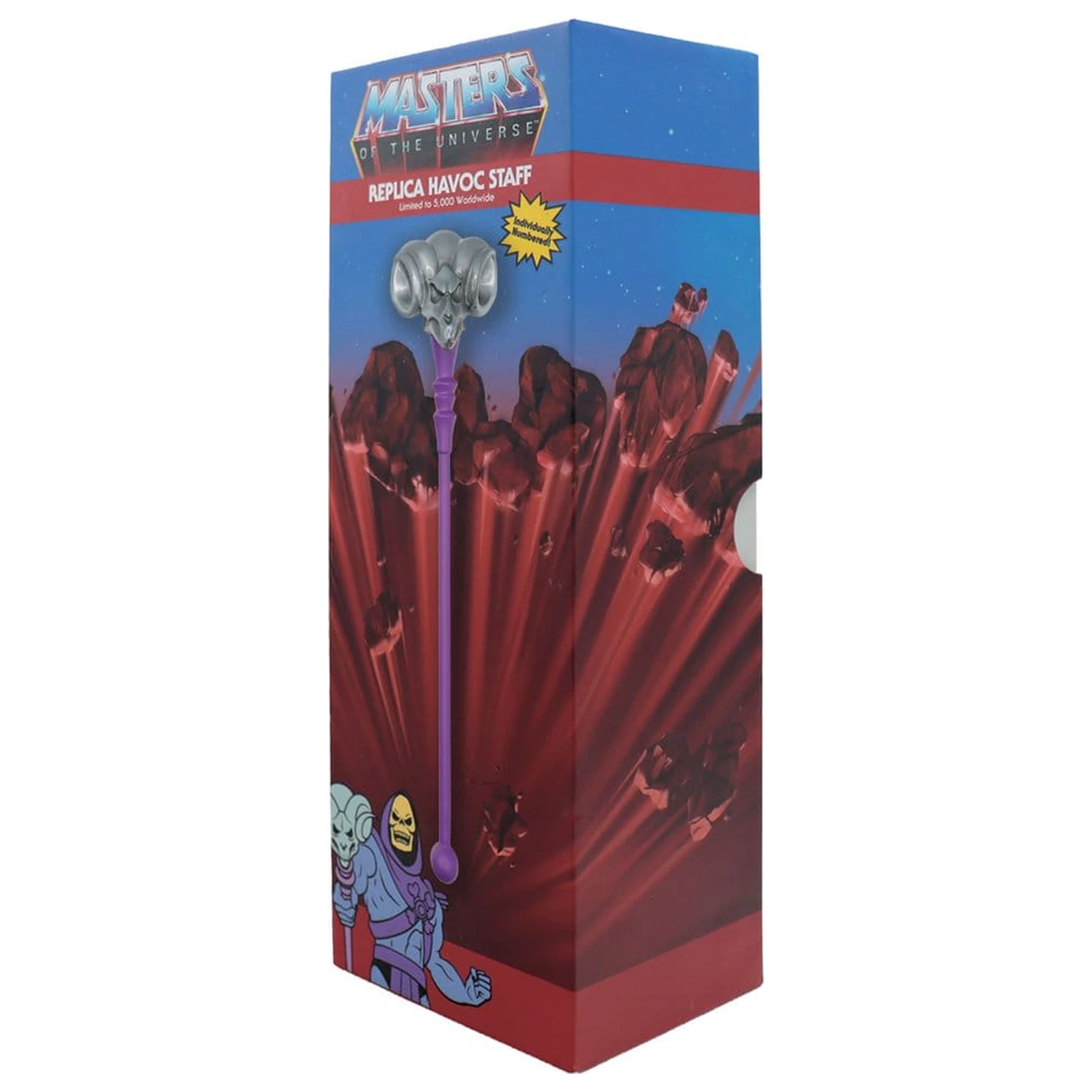 Masters of the Universe replika Miniature Havoc Staff Limitált kiadás 18 cm termékfotó