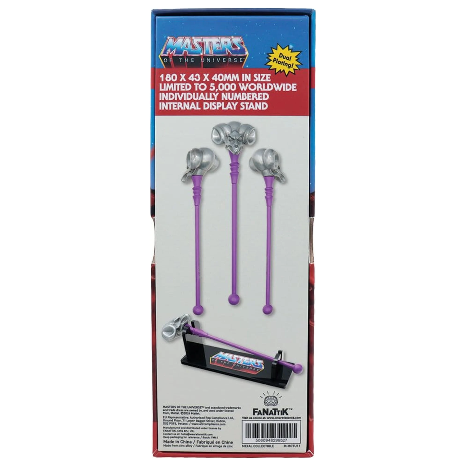 Masters of the Universe replika Miniature Havoc Staff Limitált kiadás 18 cm termékfotó