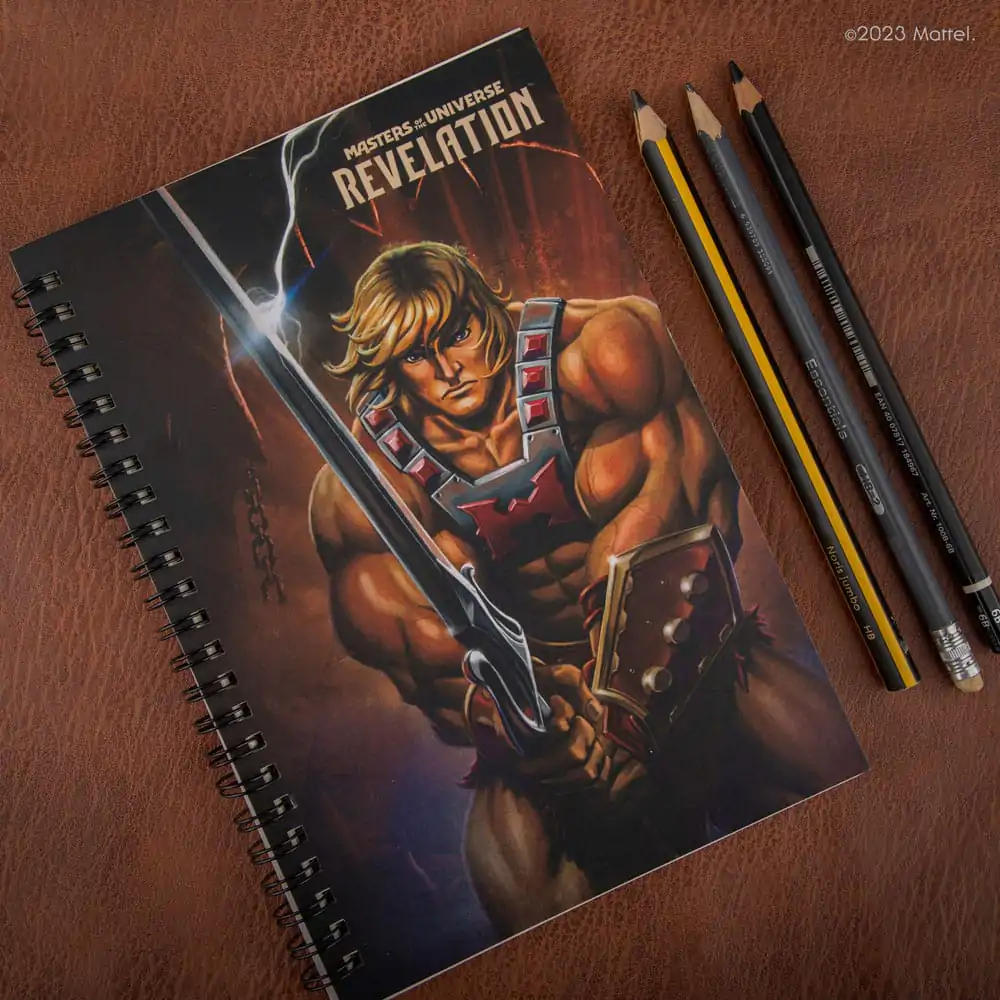 Masters of the Universe - Revelation: He-Man jegyzetfüzet termékfotó