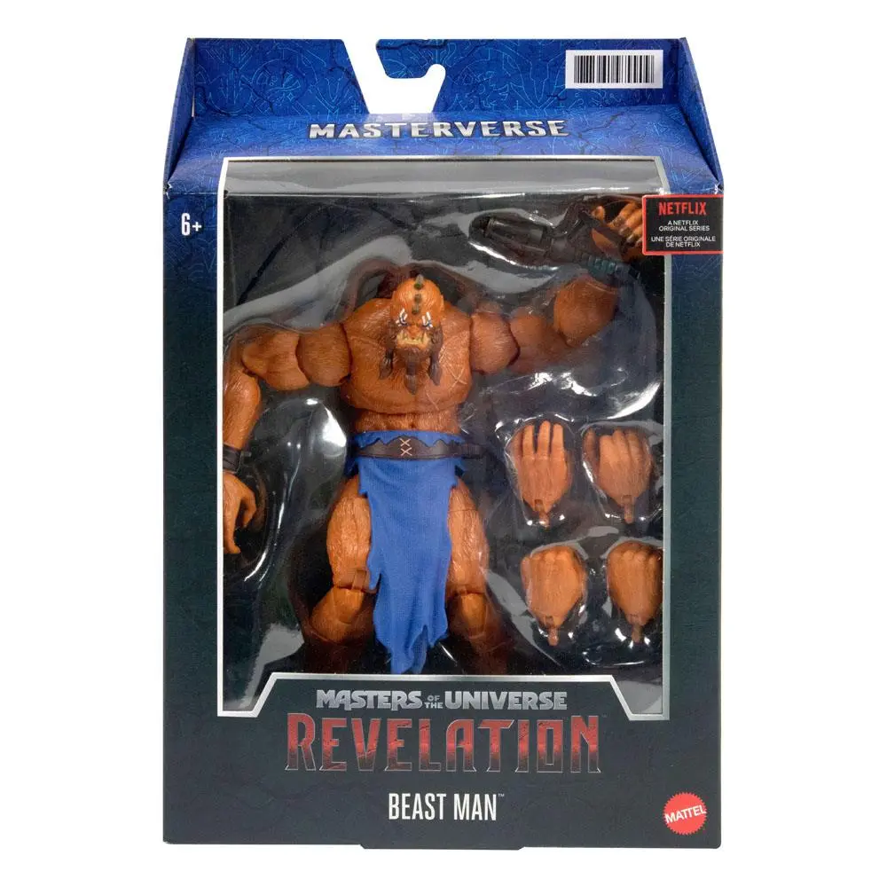 Masters of the Universe: Revelation Masterverse 2021 Beast Man akciófigura 18 cm termékfotó