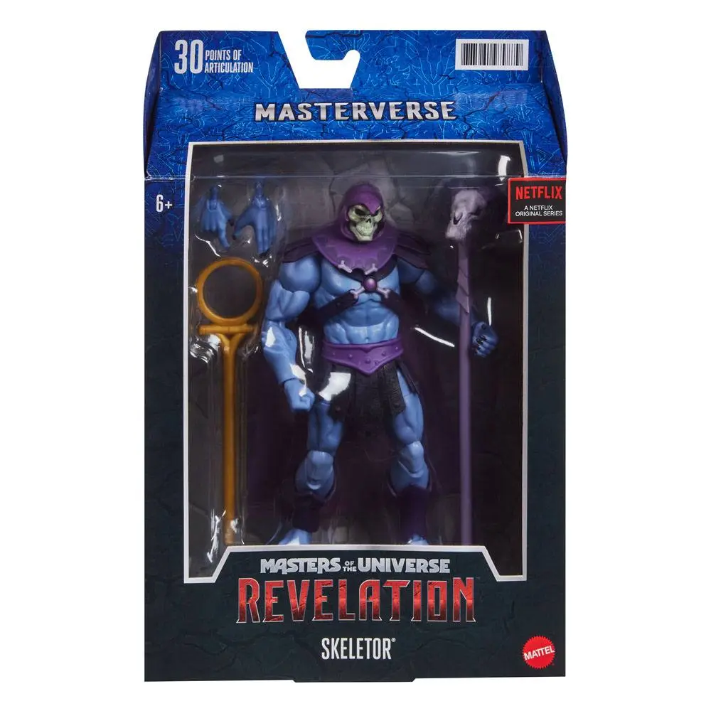 Masters of the Universe: Revelation Masterverse 2021 Skeletor akciófigura 18 cm termékfotó