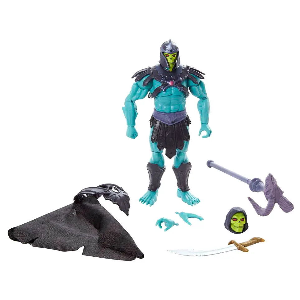 Masters of the Universe New Eternia Masterverse 2022 Barbarian Skeletor akciófigura 18 cm termékfotó