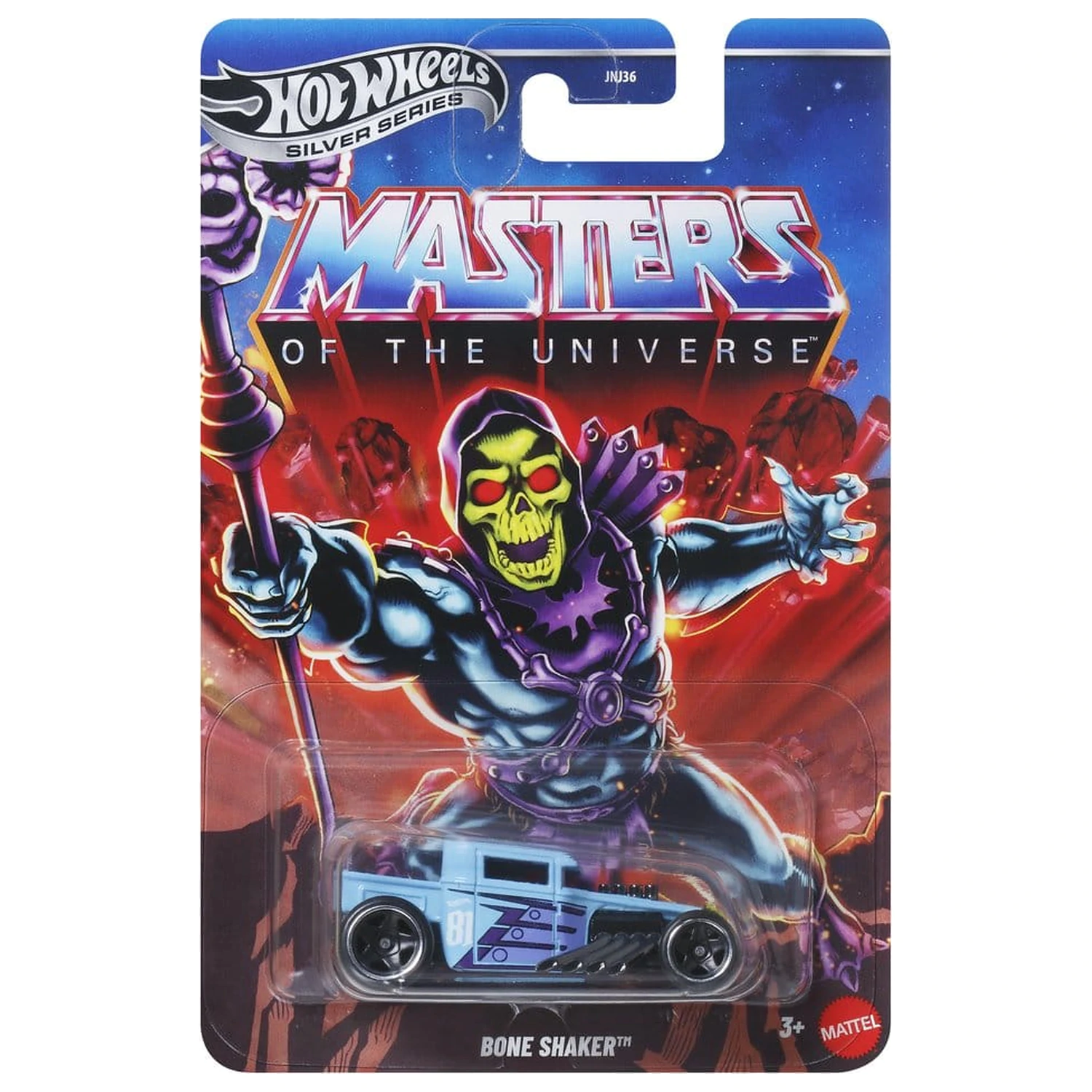 Masters of the Universe Silver Series Die-Cast jármű 1/64 Bone Shaker termékfotó