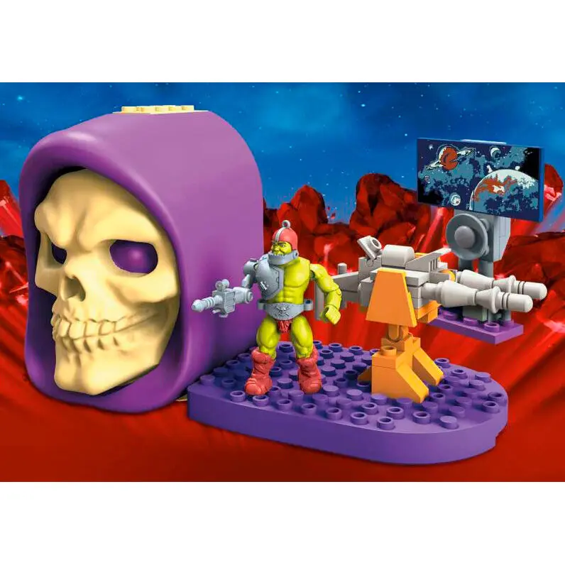 Masters of the Universe Trap Jaw Laser Cannon Mega Construx csomag figura 76db-os termékfotó