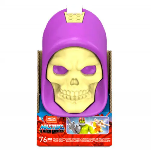 Masters of the Universe Trap Jaw Laser Cannon Mega Construx csomag figura 76db-os termékfotó