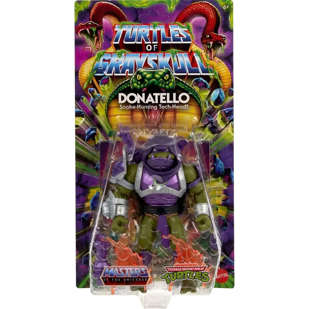 Masters of the Universe Turtles of Grayskull Donatello figura 14cm termékfotó