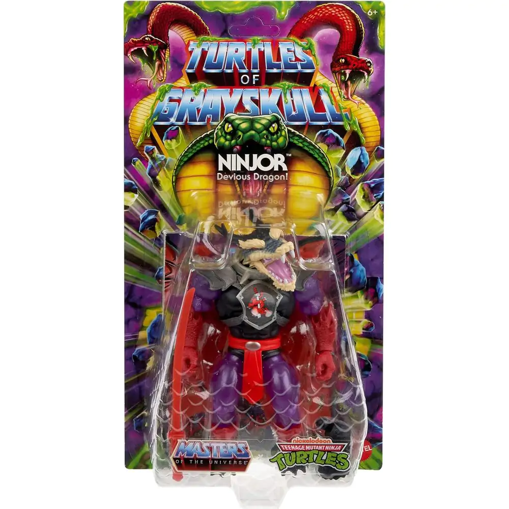 Masters of the Universe Turtles of Grayskull Mutated Ninjor figura 14cm termékfotó