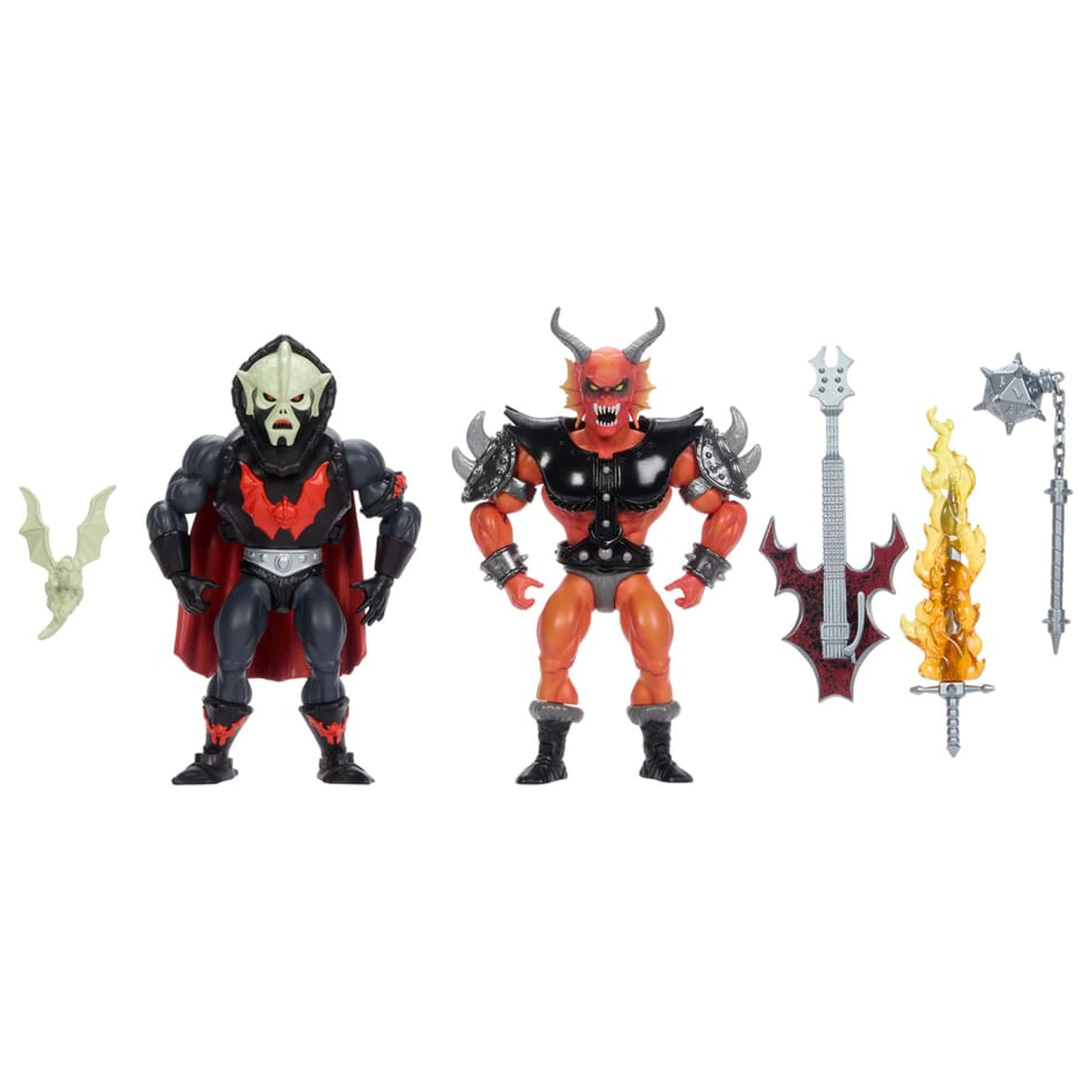 Masters of the Universe x Stranger Things Origins 2 db-os akciófigura csomag Hordak & Hellfire-Man 14 cm termékfotó