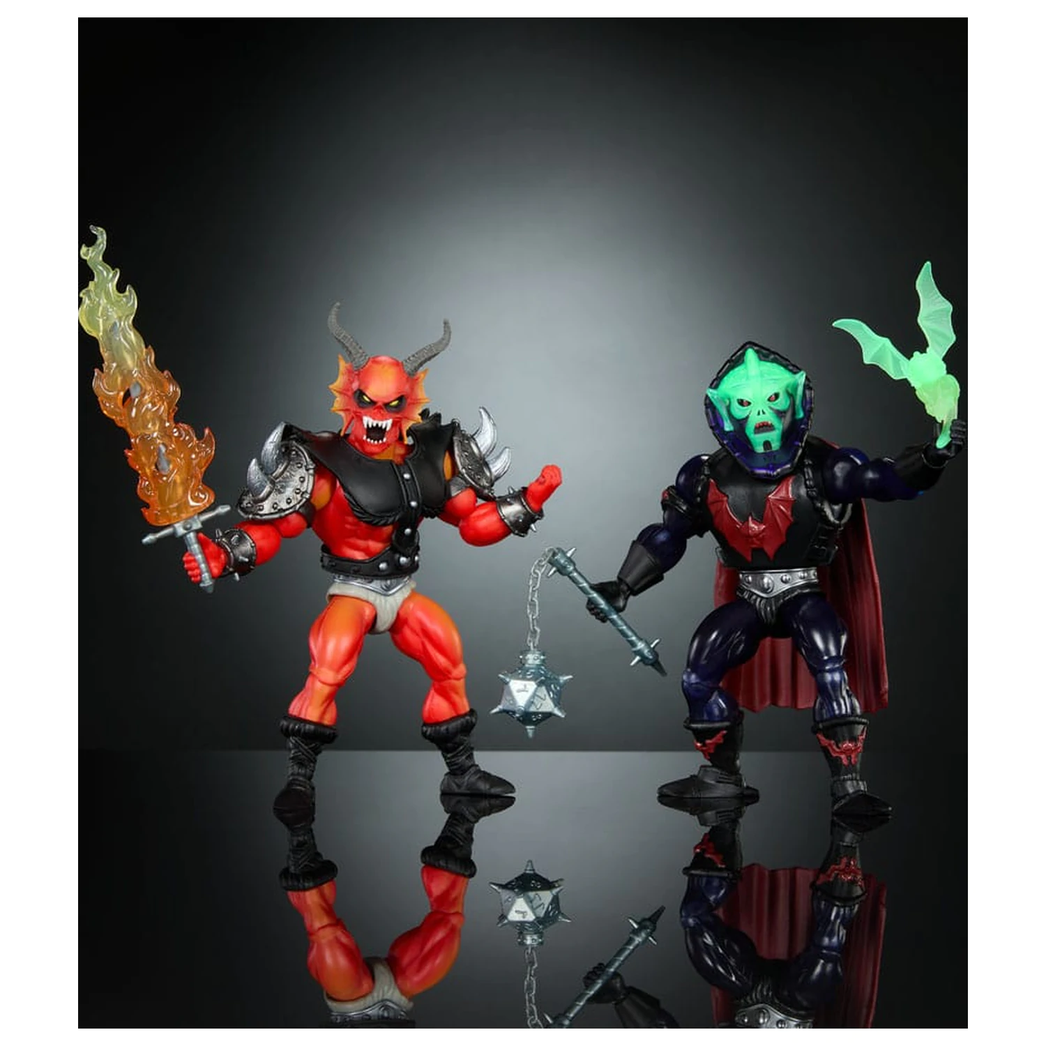 Masters of the Universe x Stranger Things Origins 2 db-os akciófigura csomag Hordak & Hellfire-Man 14 cm termékfotó