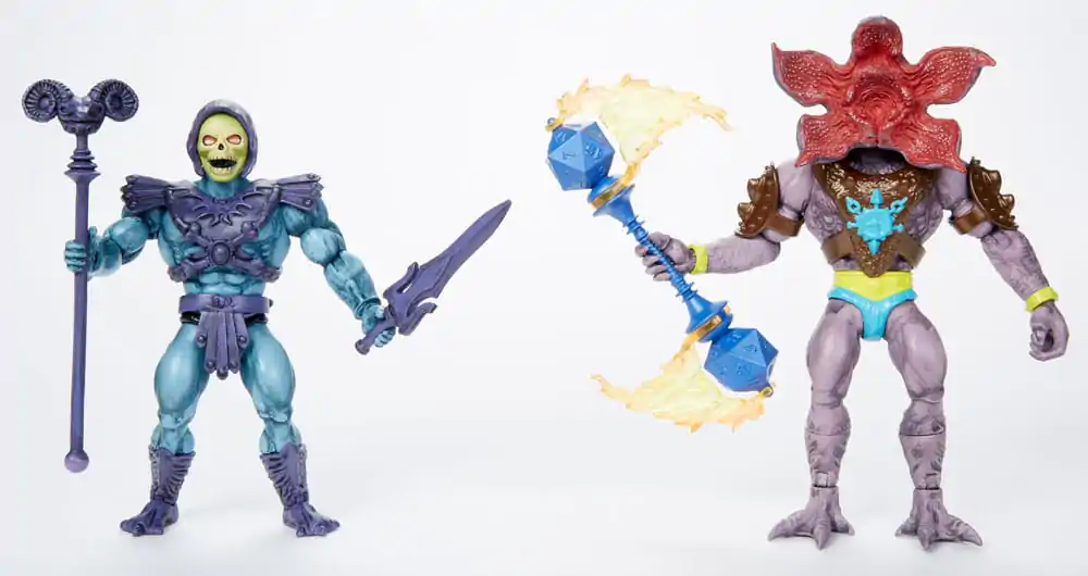 Masters of the Universe x Stranger Things Origins Skeletor &amp; Demogorgon 2 db-os akciófigura csomag 14 cm termékfotó