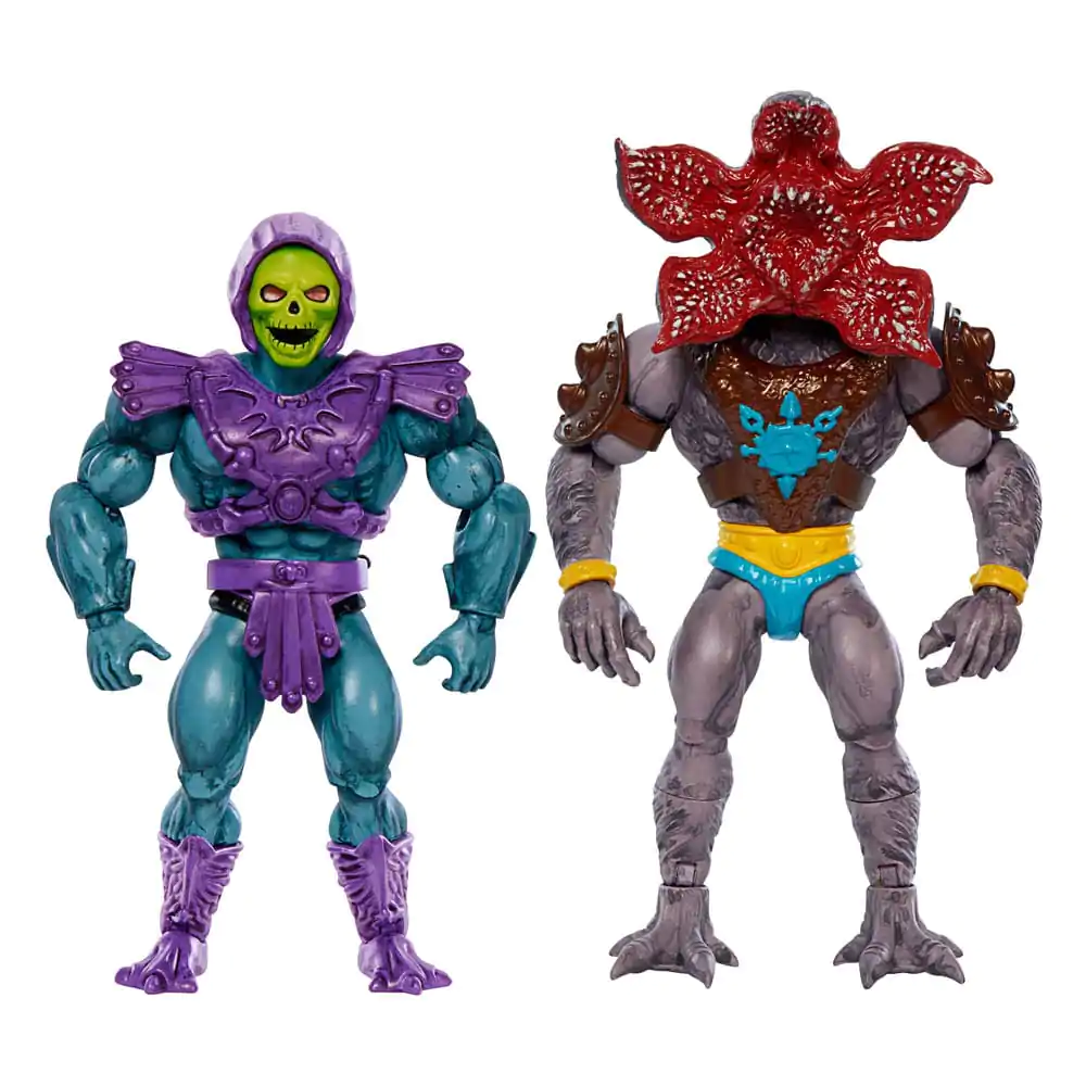 Masters of the Universe x Stranger Things Origins Skeletor &amp; Demogorgon 2 db-os akciófigura csomag 14 cm termékfotó