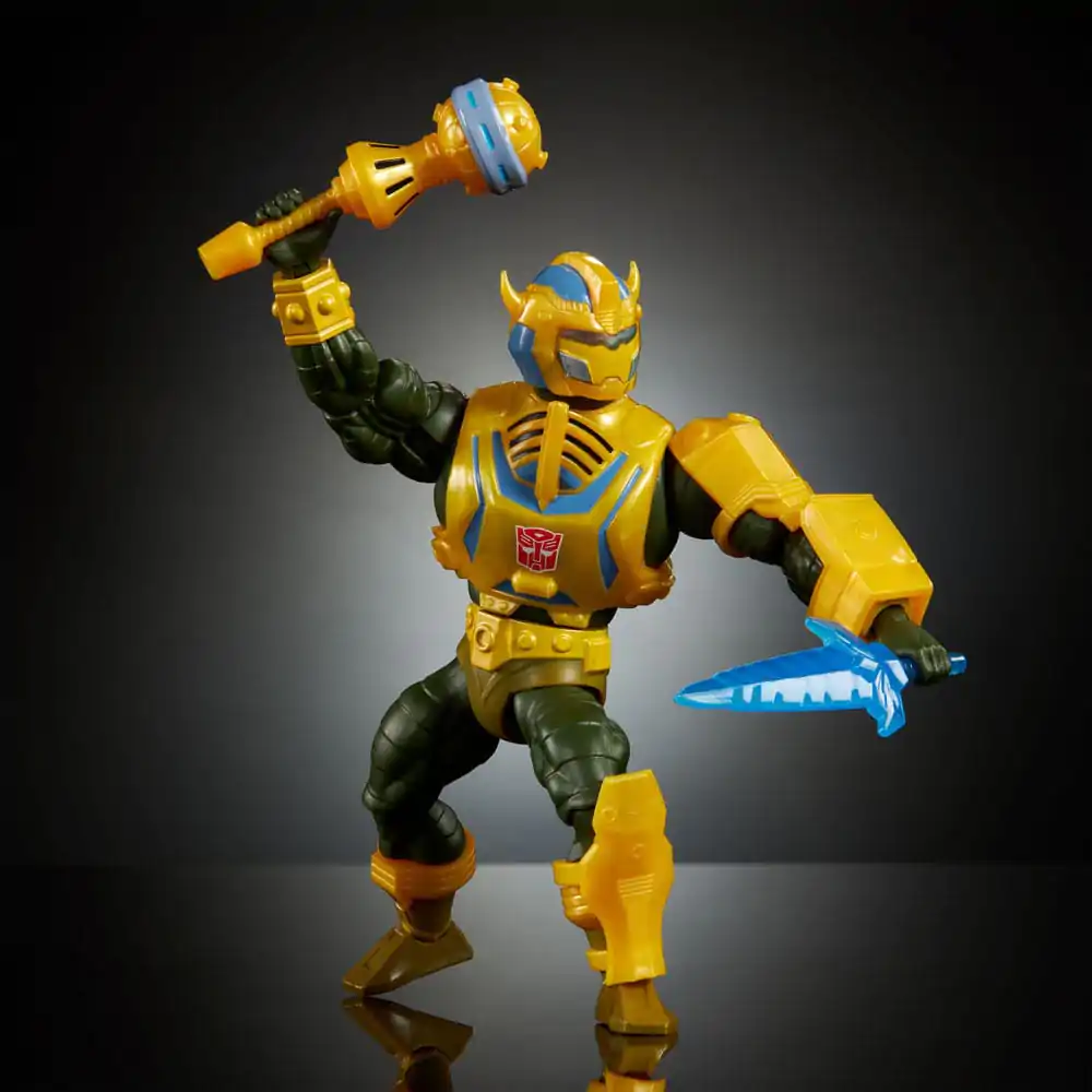 Masters of the Universe x Transformers Bumblebee Armor Man-At-Arms Exkluzív akciófigura 14 cm termékfotó