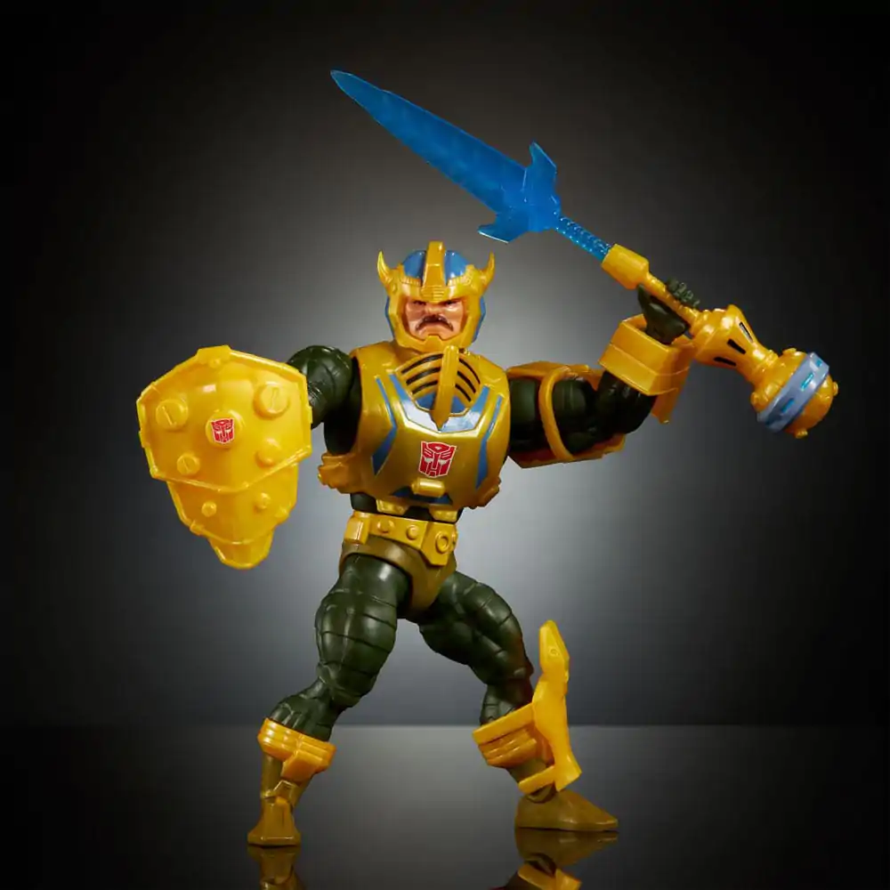 Masters of the Universe x Transformers Bumblebee Armor Man-At-Arms Exkluzív akciófigura 14 cm termékfotó
