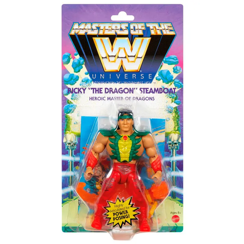 Masters of the WWE Universe Ricky The Dragon Steamboat figura 14cm termékfotó