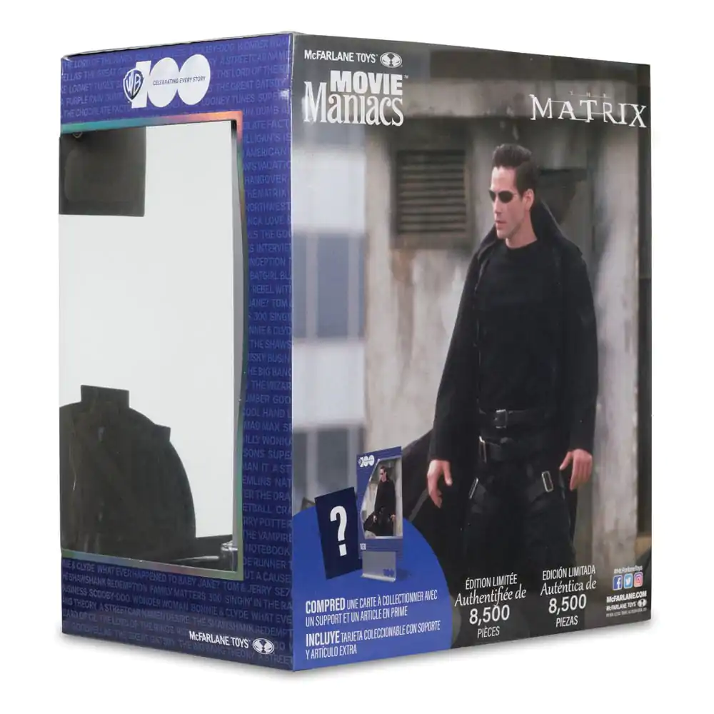 Matrix Movie Maniacs Neo szobor figura 15 cm termékfotó