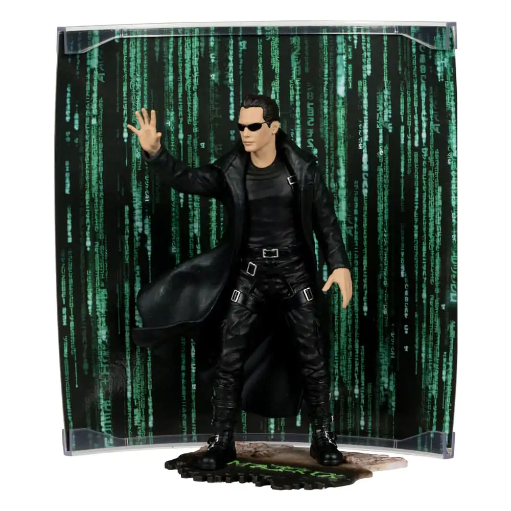 Matrix Movie Maniacs Neo szobor figura 15 cm termékfotó