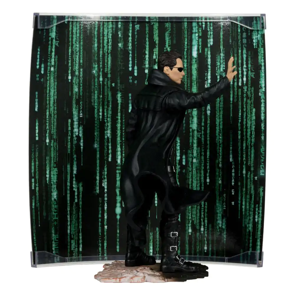 Matrix Movie Maniacs Neo szobor figura 15 cm termékfotó