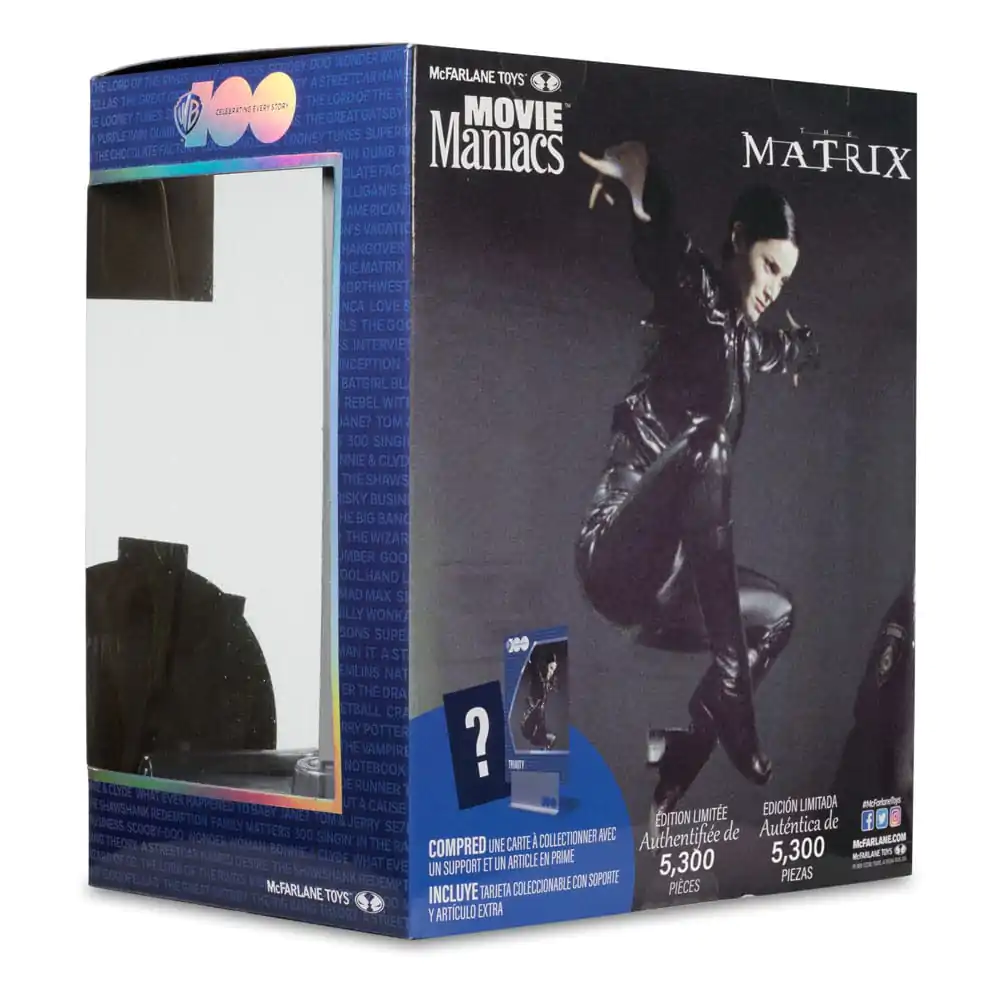 Matrix Movie Maniacs Trinity akciófigura 15 cm termékfotó