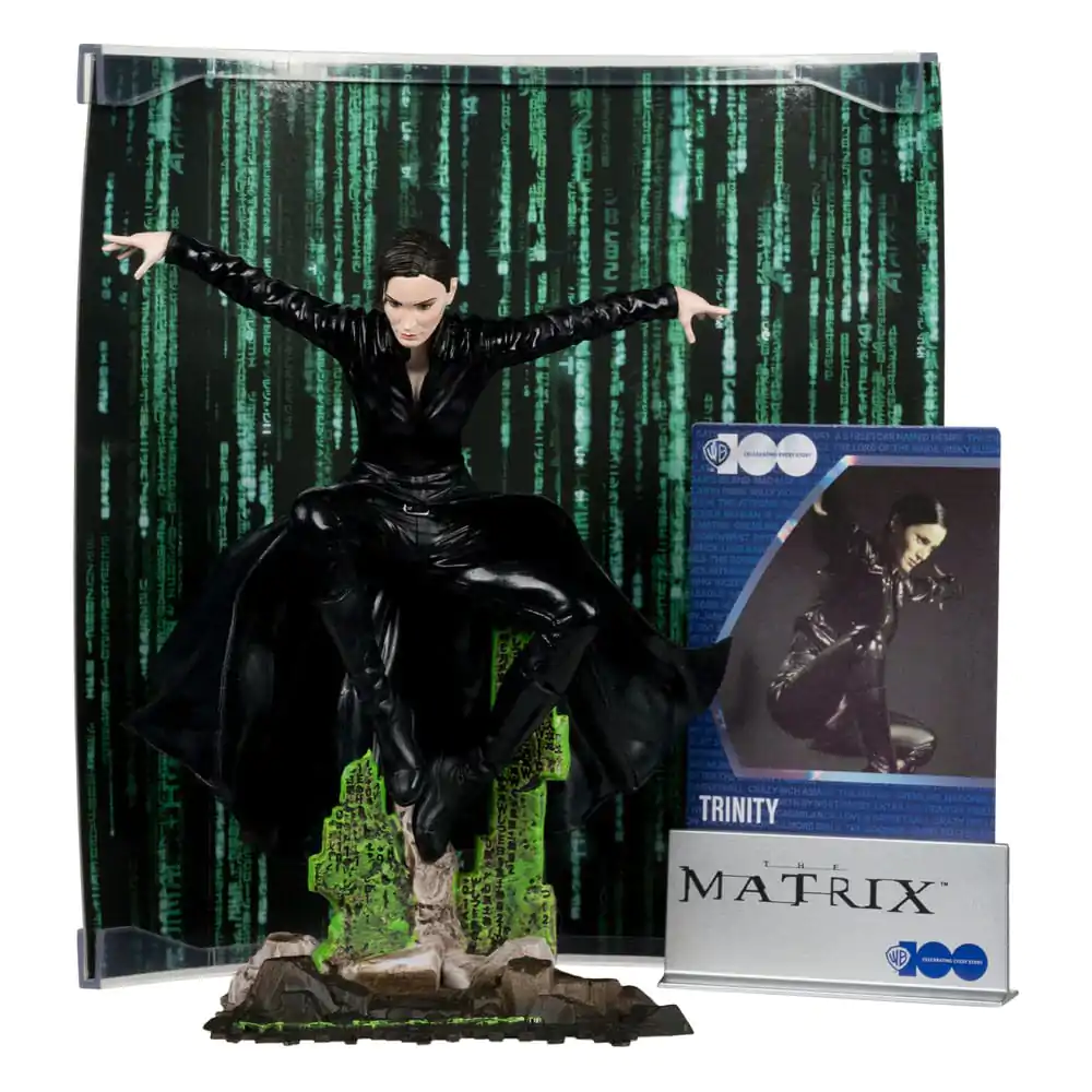 Matrix Movie Maniacs Trinity akciófigura 15 cm [SÉRÜLT CSOMAGOLÁS] termékfotó