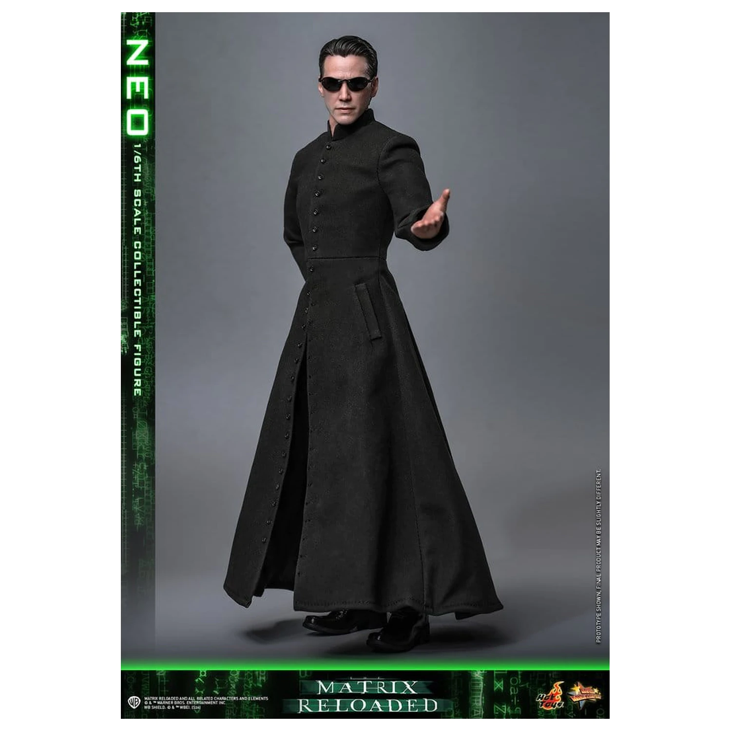 Matrix Movie Masterpiece 1/6 Neo akciófigura 31 cm termékfotó