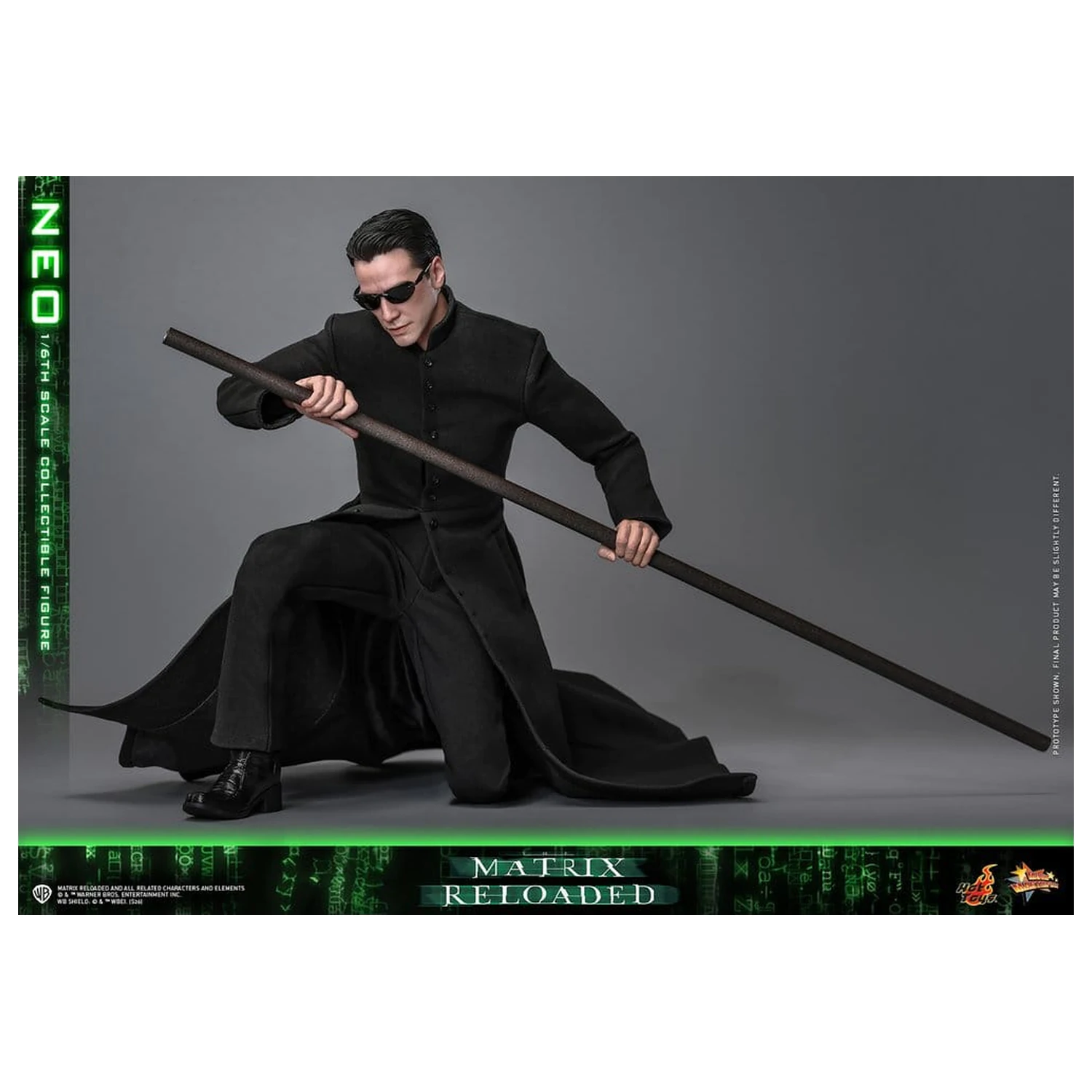 Matrix Movie Masterpiece 1/6 Neo akciófigura 31 cm termékfotó