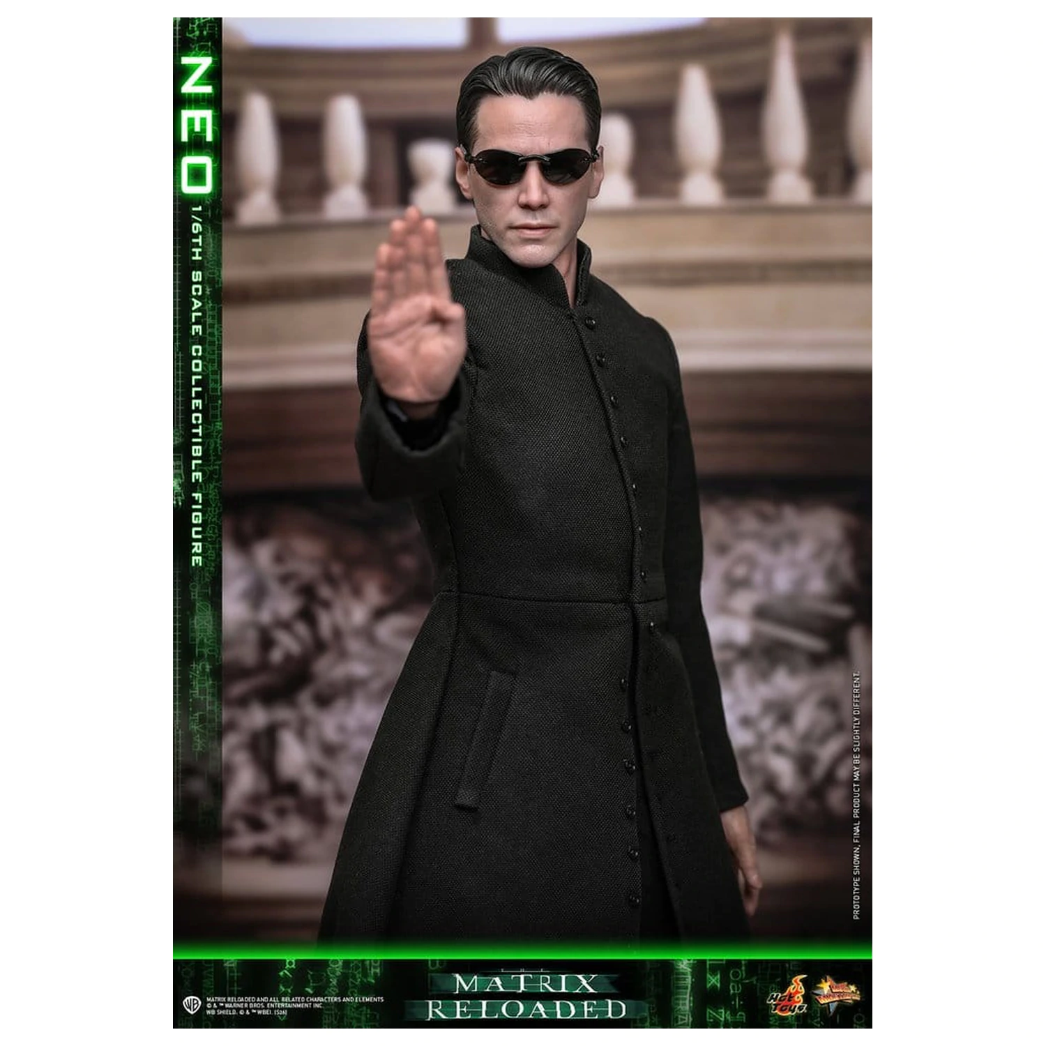 Matrix Movie Masterpiece 1/6 Neo akciófigura 31 cm termékfotó