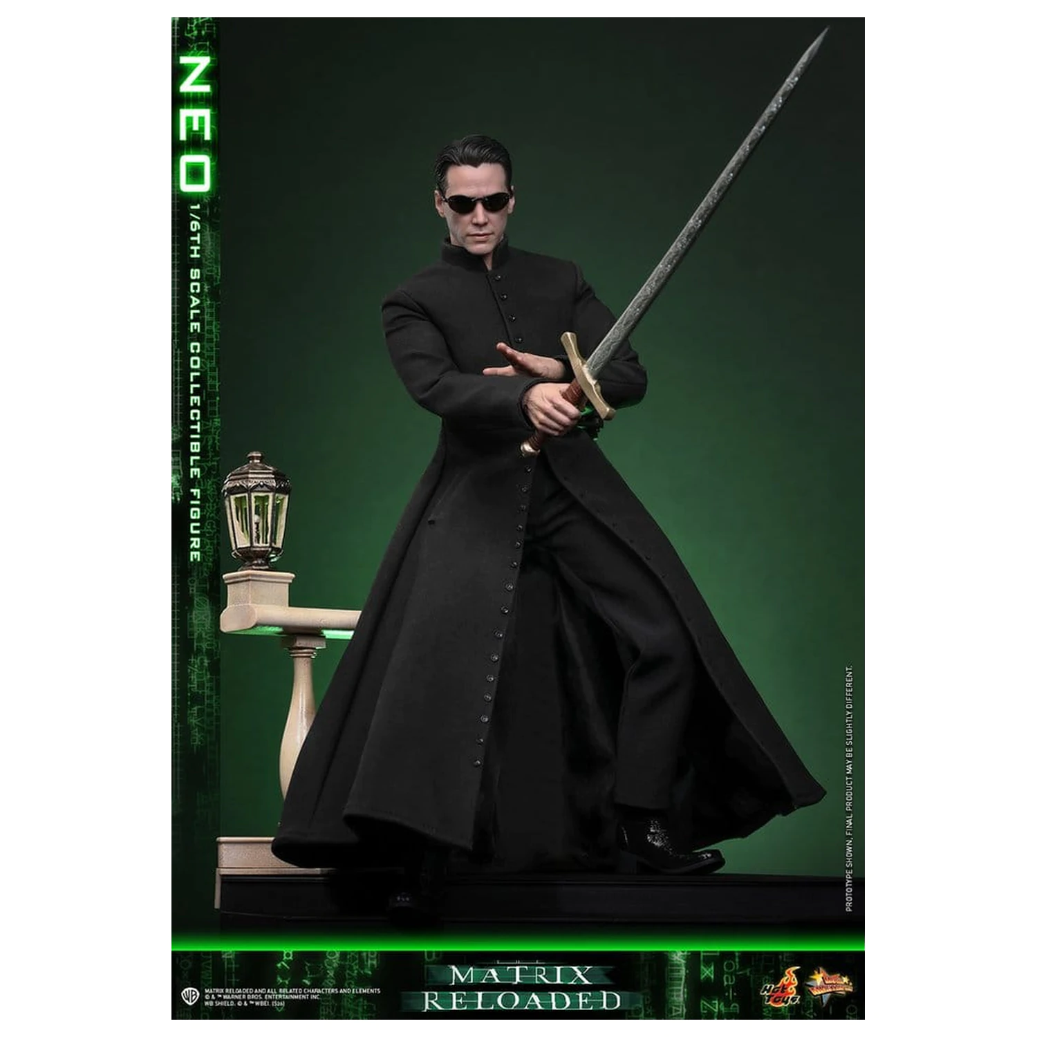 Matrix Movie Masterpiece 1/6 Neo akciófigura 31 cm termékfotó