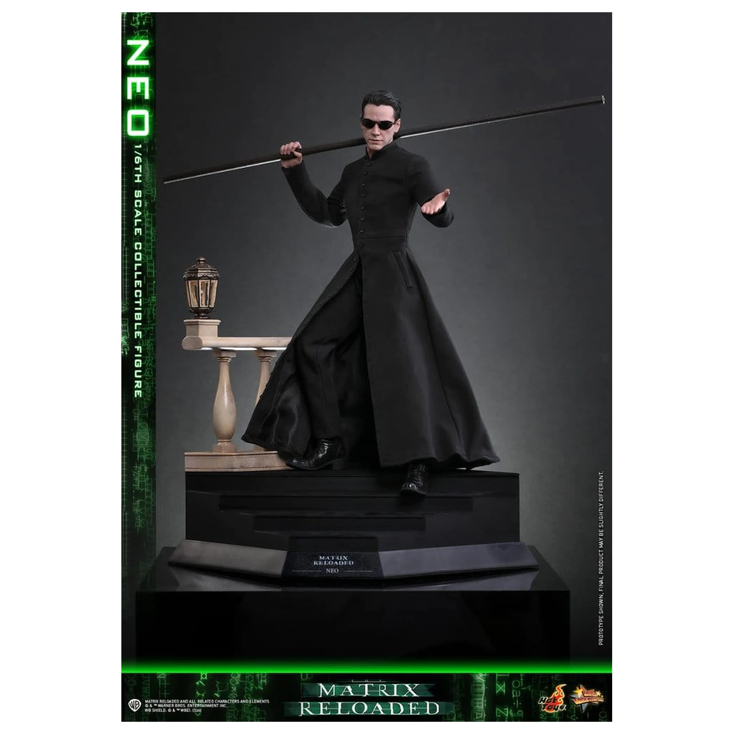Matrix Movie Masterpiece 1/6 Neo akciófigura 31 cm termékfotó
