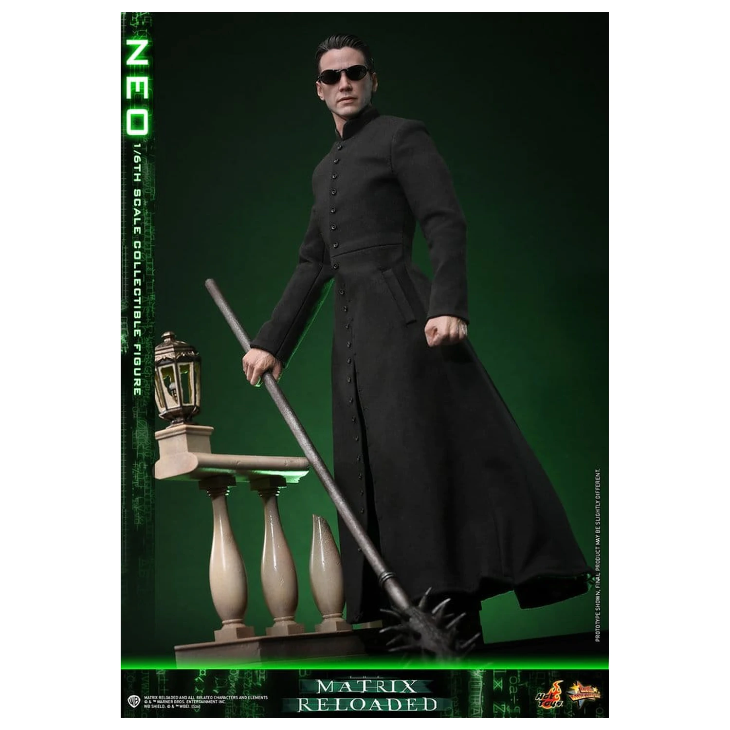 Matrix Movie Masterpiece 1/6 Neo akciófigura 31 cm termékfotó