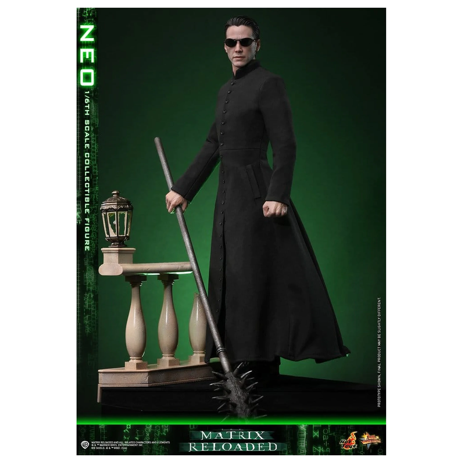 Matrix Movie Masterpiece 1/6 Neo akciófigura 31 cm termékfotó