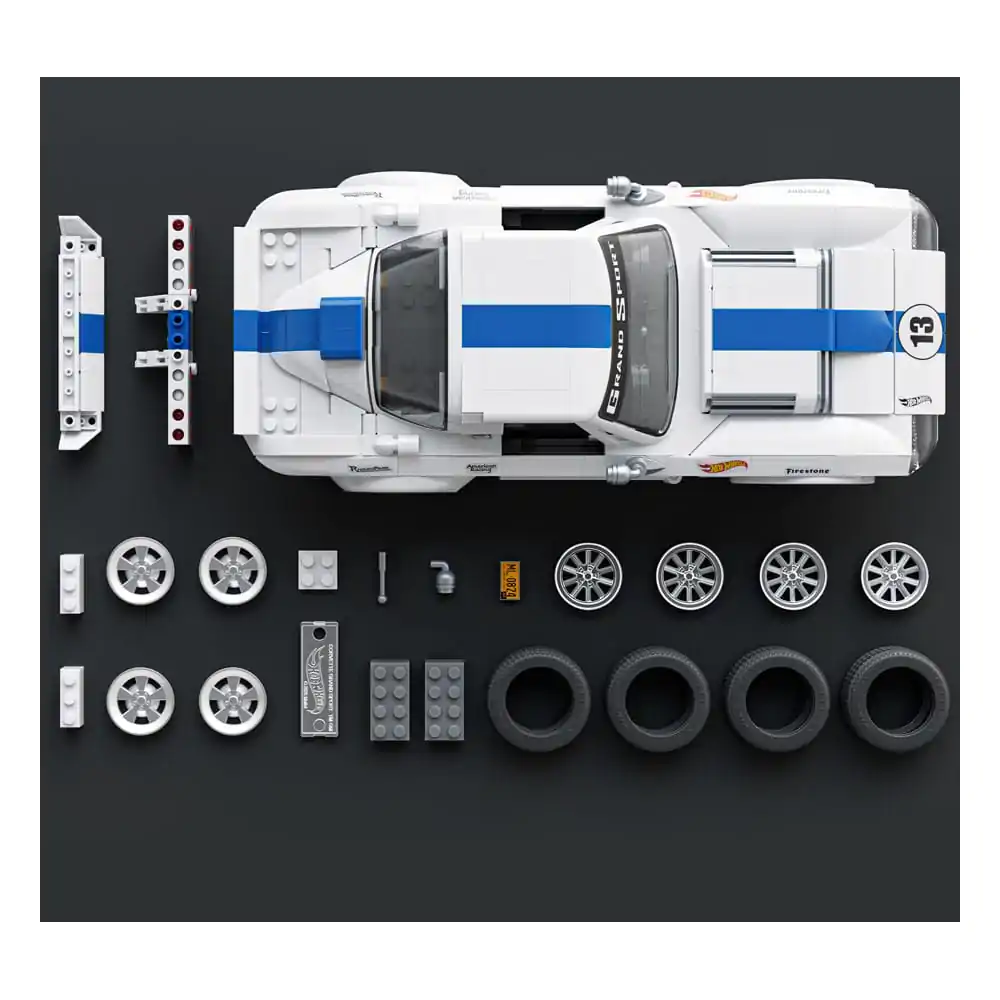 Mattel Brick Shop Hot Wheels Elite Series 1/16 Corvette Grand Sport építőkészlet termékfotó