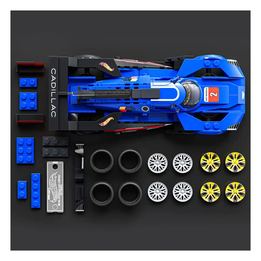 Mattel Brick Shop Hot Wheels Speed Series 1/32 Cadillac Project GTP Hypercar építőkészlet termékfotó