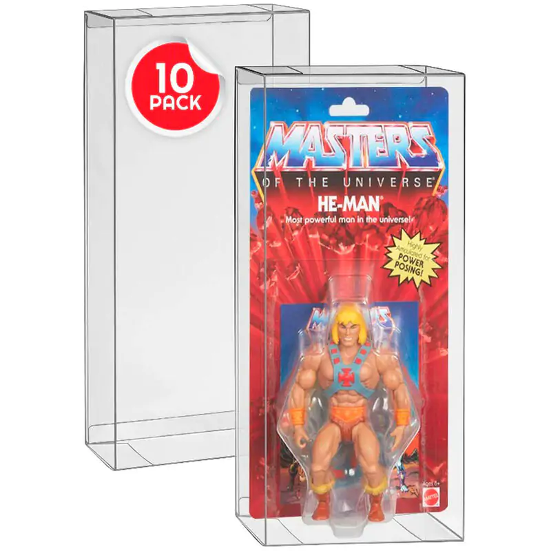 Mattel Master of the Universe 10 db-os protector védőtok csomag termékfotó