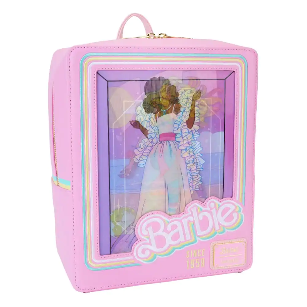 Mattel by Loungefly Backpack Mini Barbie 65th Anniversary Doll Box termékfotó