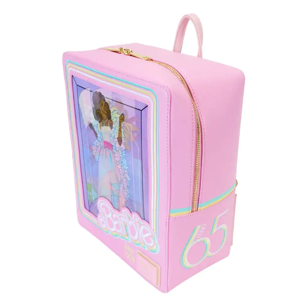 Mattel by Loungefly Backpack Mini Barbie 65th Anniversary Doll Box termékfotó