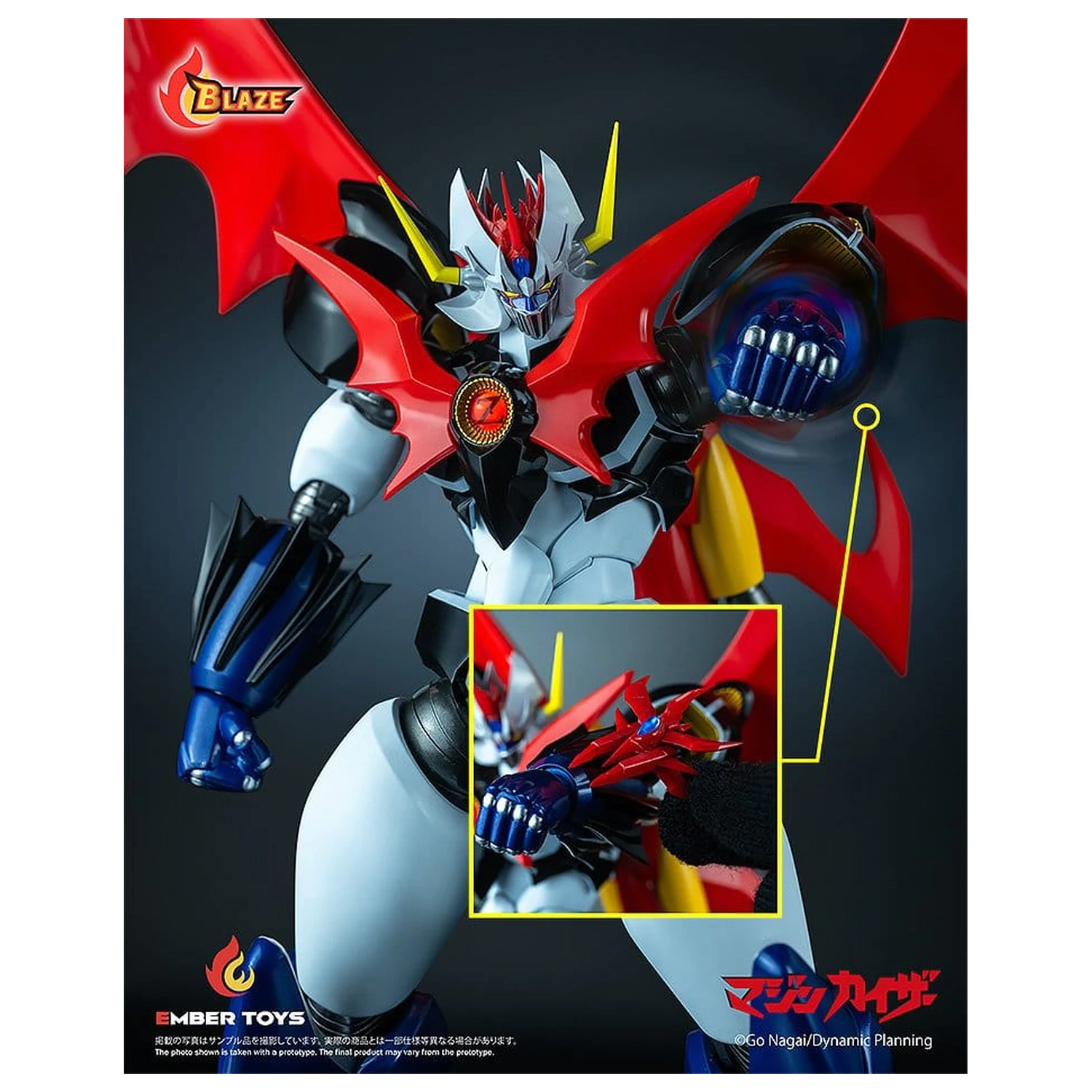 Mazinger BLAZE Series Diecast Mazinkaiser (Original Version) akciófigura 26 cm  termékfotó