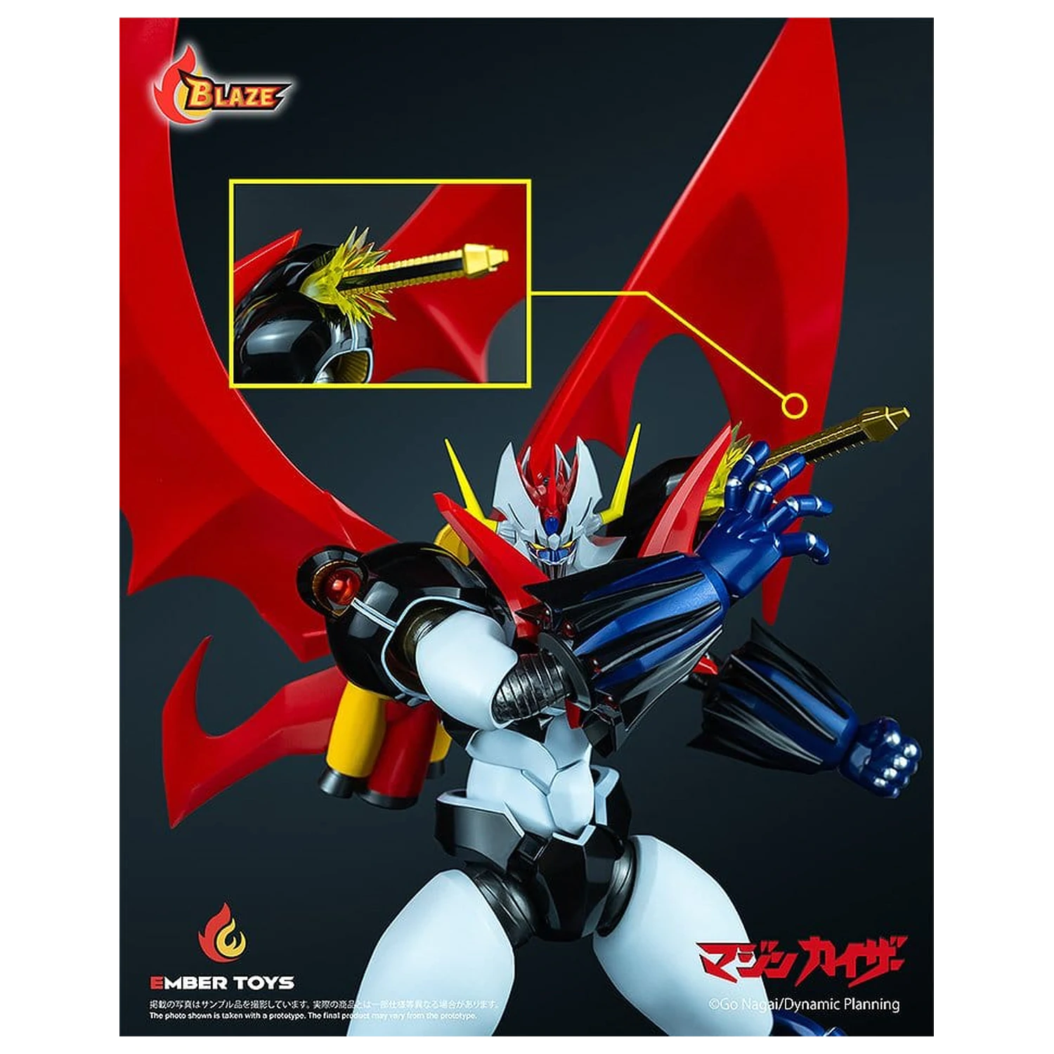 Mazinger BLAZE Series Diecast Mazinkaiser (Original Version) akciófigura 26 cm  termékfotó