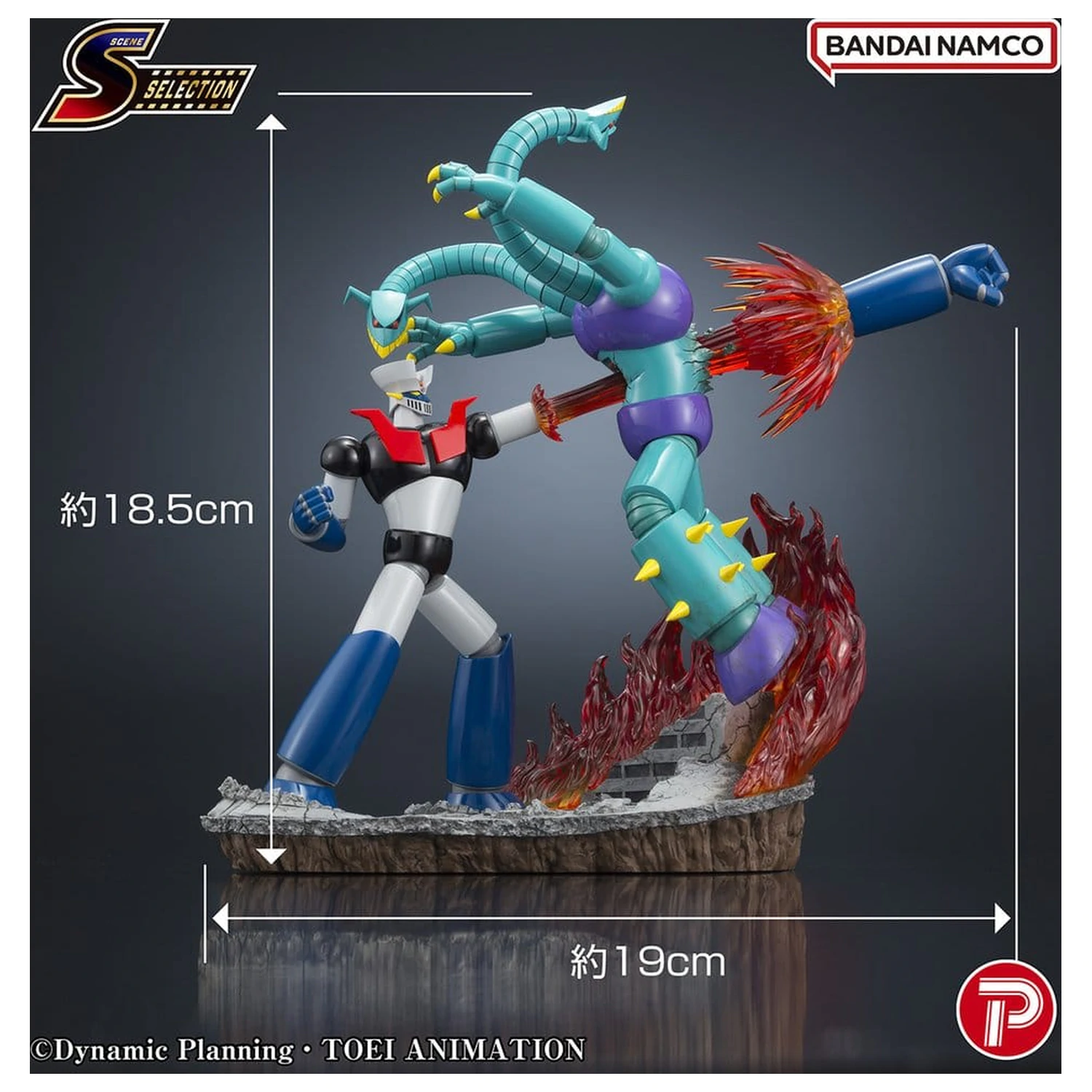 Mazinger Scene Selection 03 PVC figura Mazinger Z Rocket Punch! 19 cm termékfotó