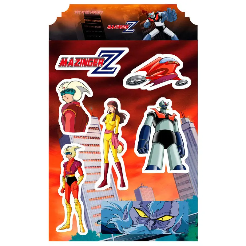 Mazinger Z hűtőmágnes csomag termékfotó