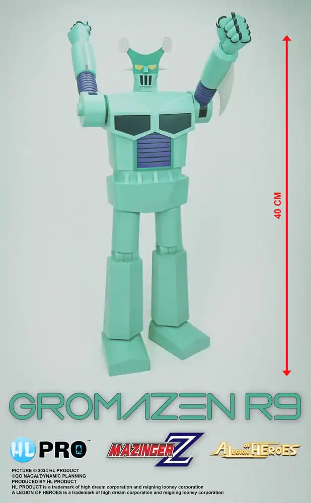 Mazinger Z Legion of Heroes Vinyl figura Gromazen R9 40 cm termékfotó