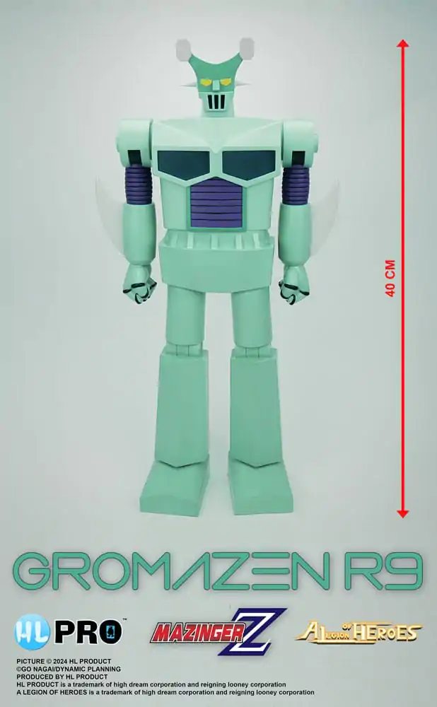Mazinger Z Legion of Heroes Vinyl figura Gromazen R9 40 cm termékfotó